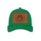 MerchShopAIDev - New Era® Snapback Trucker Cap with Leatherette Patch