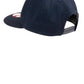 MerchShopAIDev - New Era® Flat Bill Snapback Cap with Leatherette Patch