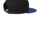 MerchShopAIDev - New Era® Flat Bill Snapback Cap with Leatherette Patch