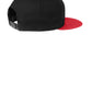 MerchShopAIDev - New Era® Flat Bill Snapback Cap with Leatherette Patch