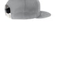 MerchShopAIDev - New Era® Flat Bill Snapback Cap with Leatherette Patch
