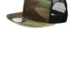 MerchShopAIDev - New Era® Original Fit Snapback Trucker Cap with Leatherette Patch