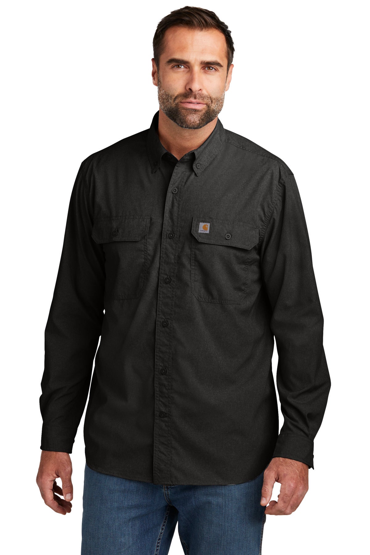 Swaasi Core - Carhartt Force® LONG-SLEEVE Solid Shirt