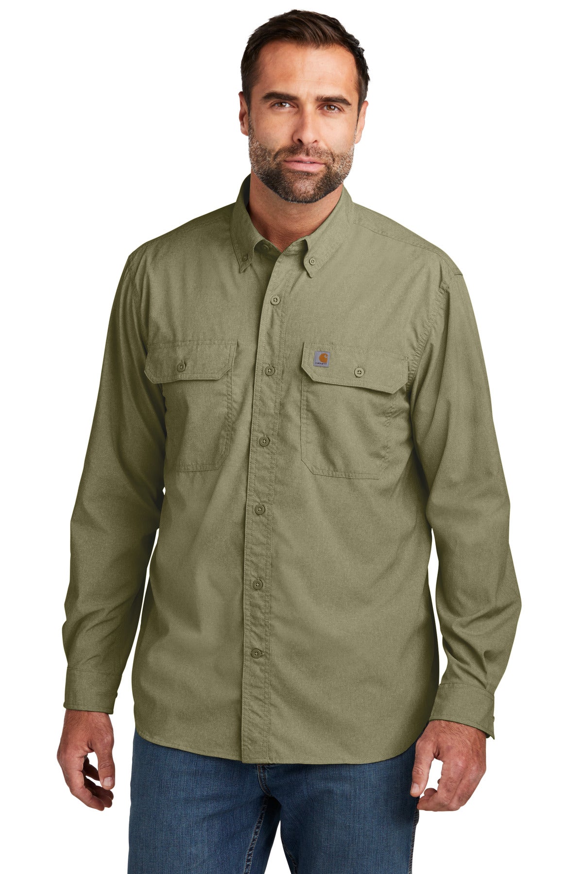 Swaasi Core - Carhartt Force® LONG-SLEEVE Solid Shirt