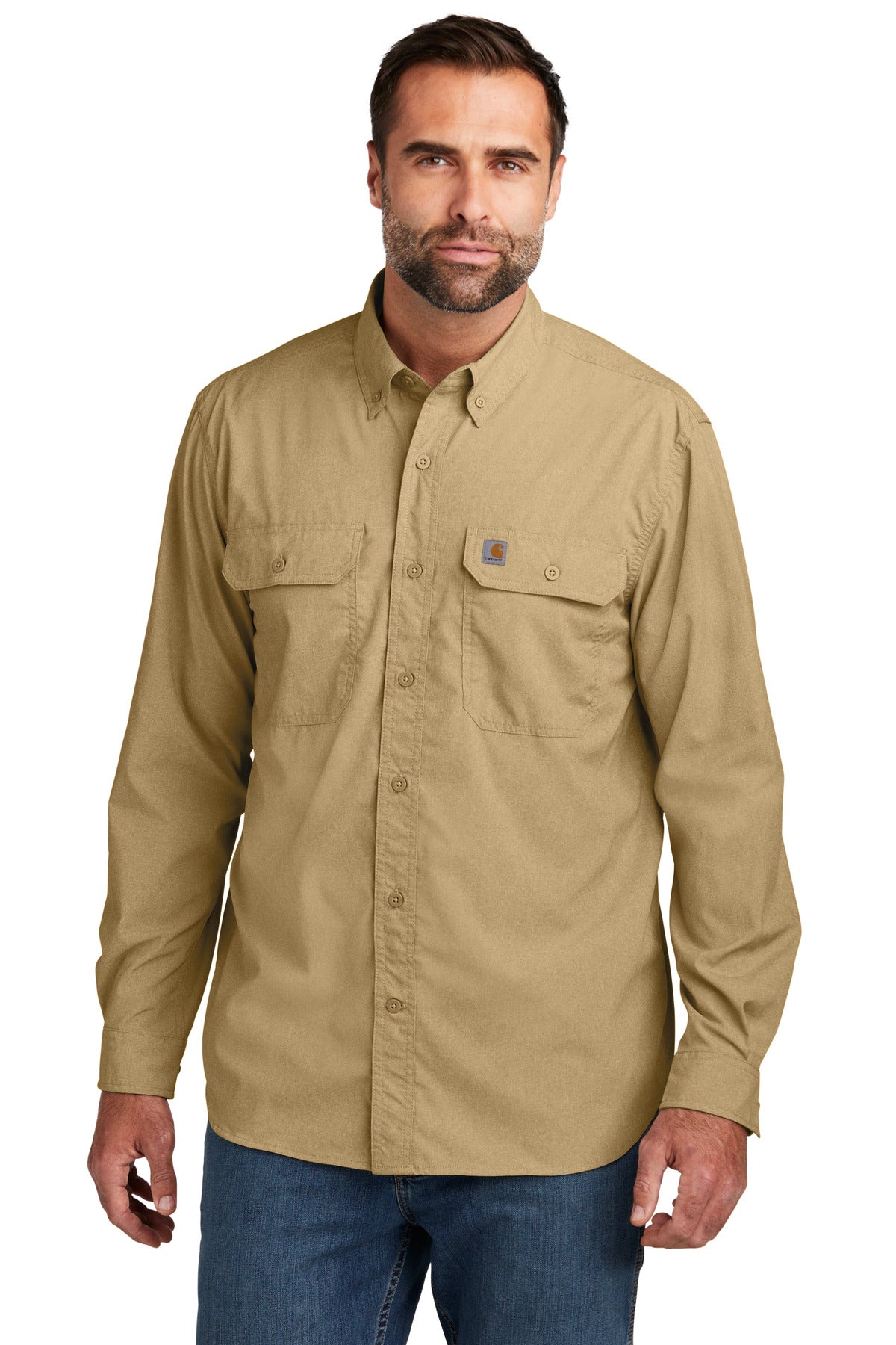 Swaasi Core - Carhartt Force® LONG-SLEEVE Solid Shirt