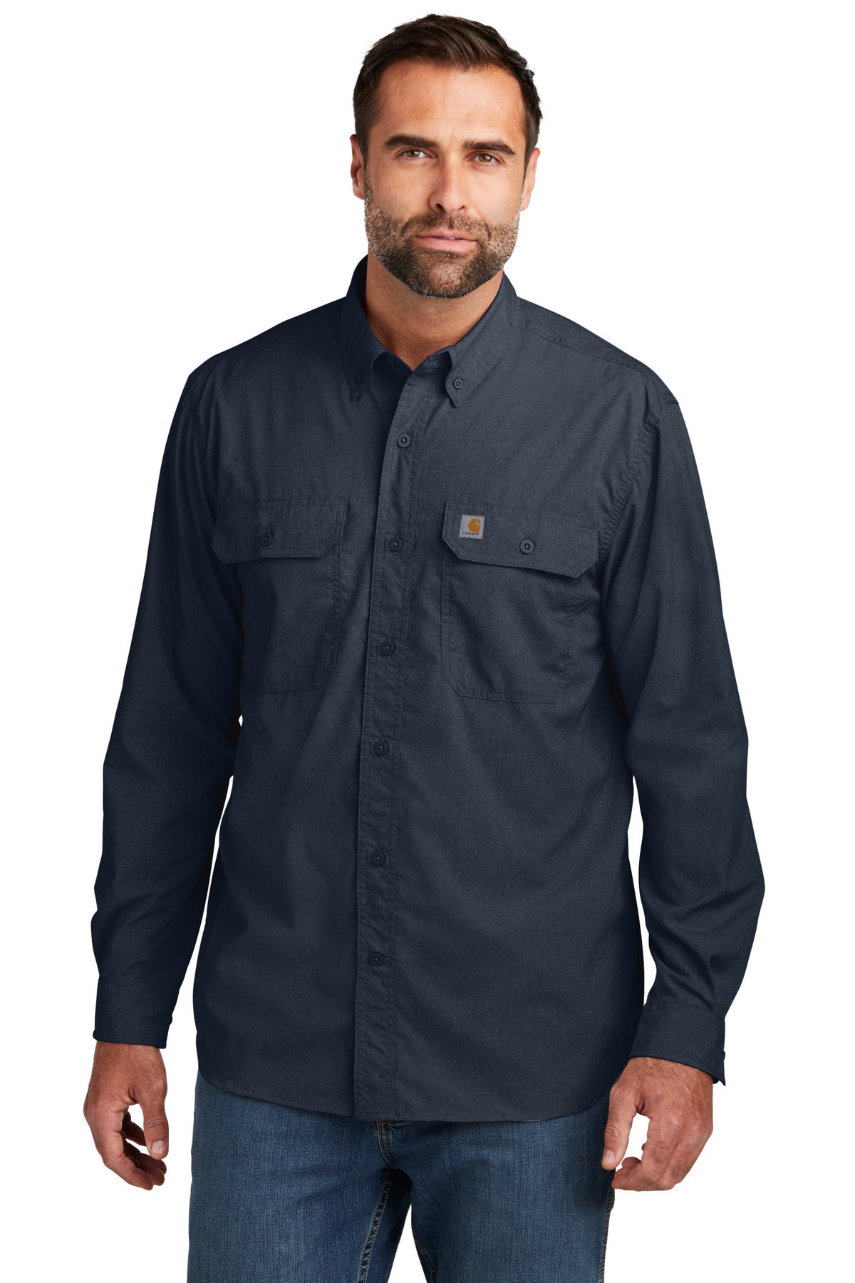 Swaasi Core - Carhartt Force® LONG-SLEEVE Solid Shirt