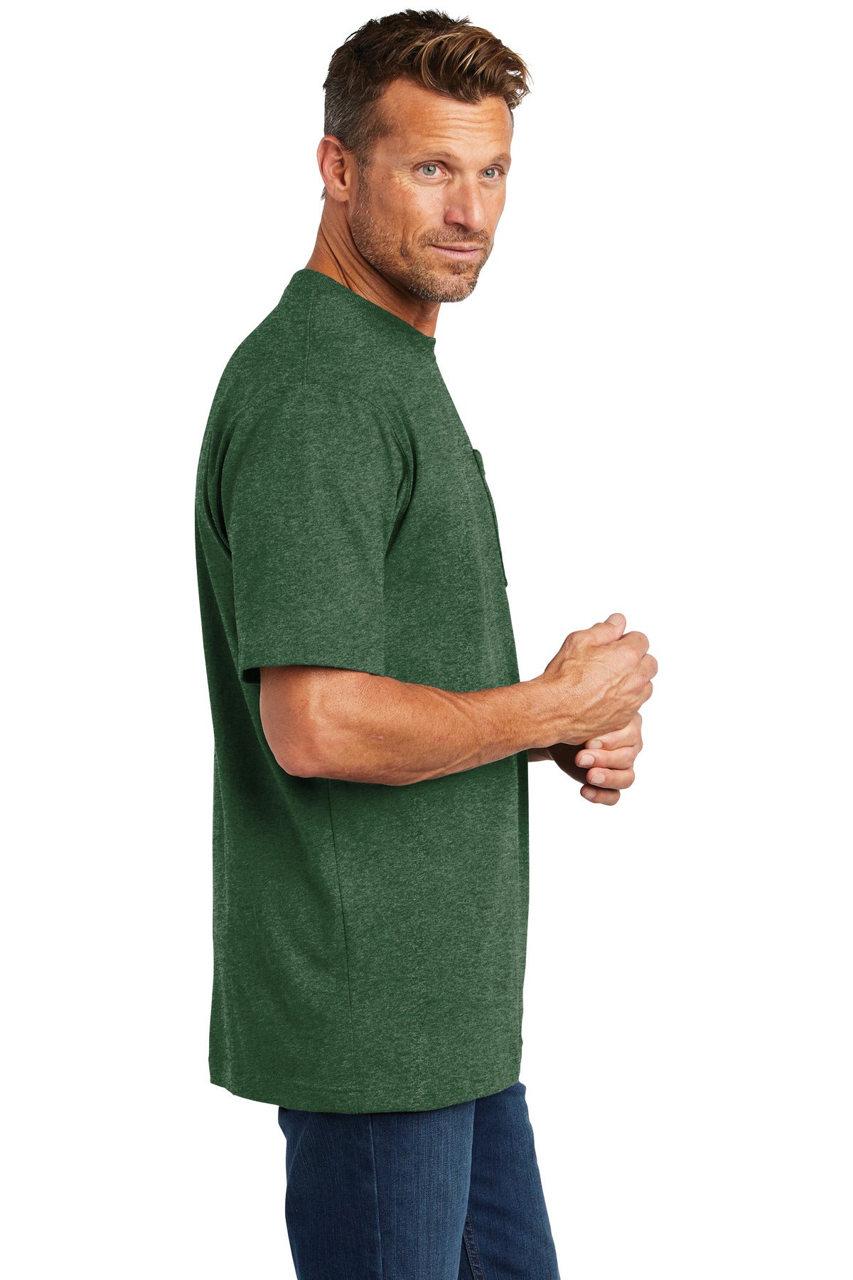 Swaasi Core - Carhartt® POCKET Workwear Short Sleeve T-Shirt with EMB Logo