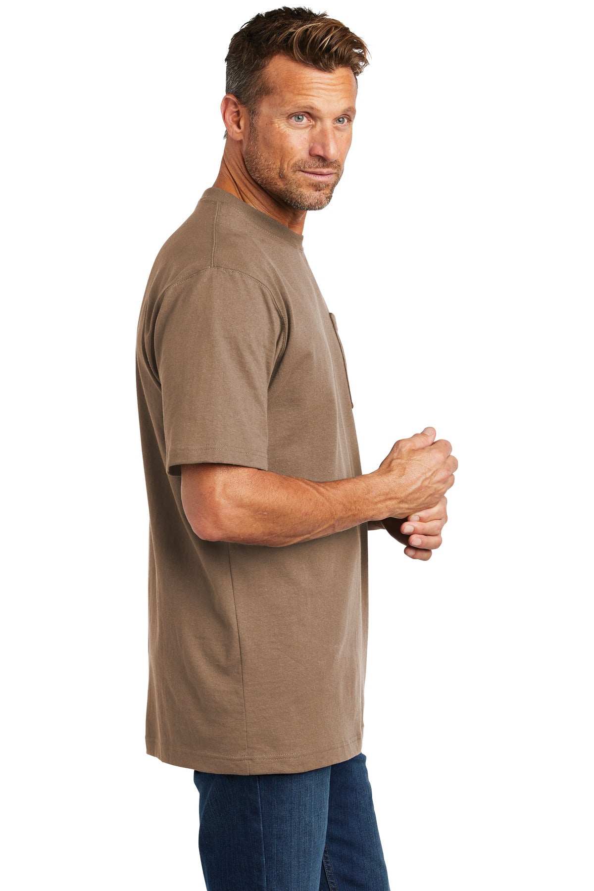 Swaasi Core - Carhartt® TALL Workwear Pocket Short Sleeve T-Shirt with EMB Logo