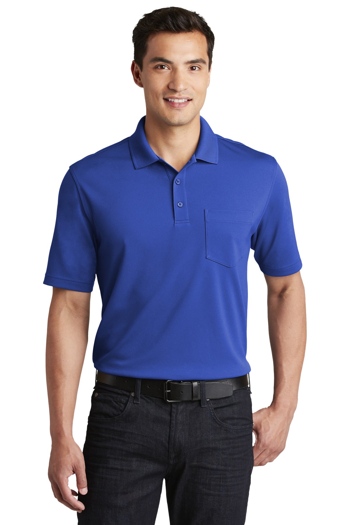 Swaasi Core - Port Authority® POCKET Dry Zone® UV Micro-Mesh Polo with EMB Logo