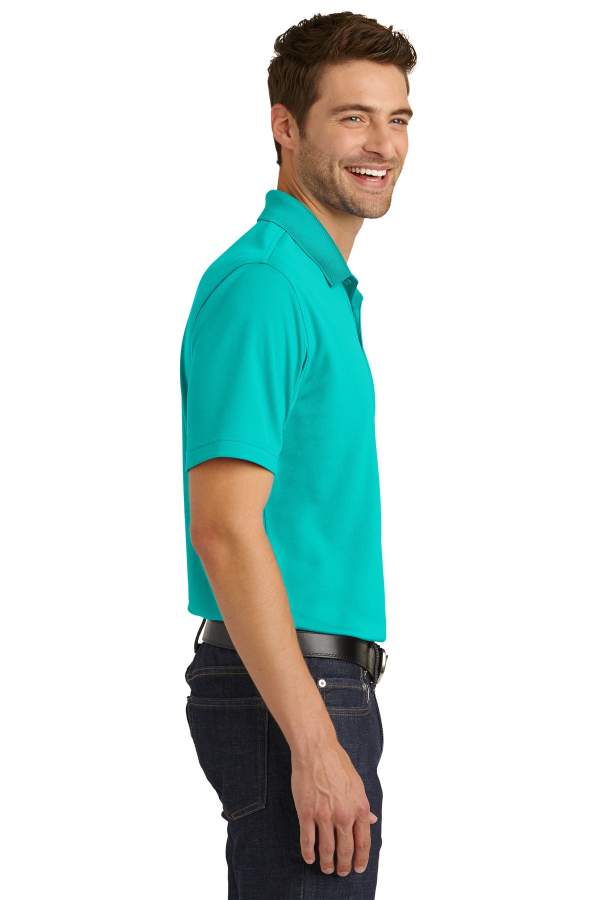 Swaasi Core - Port Authority Dry Zone UV Micro-Mesh Polo.