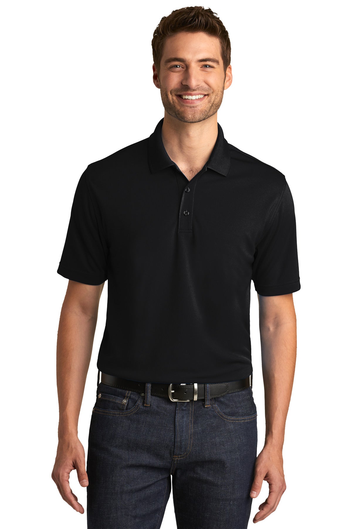 Swaasi Core - Port Authority Dry Zone UV Micro-Mesh Polo