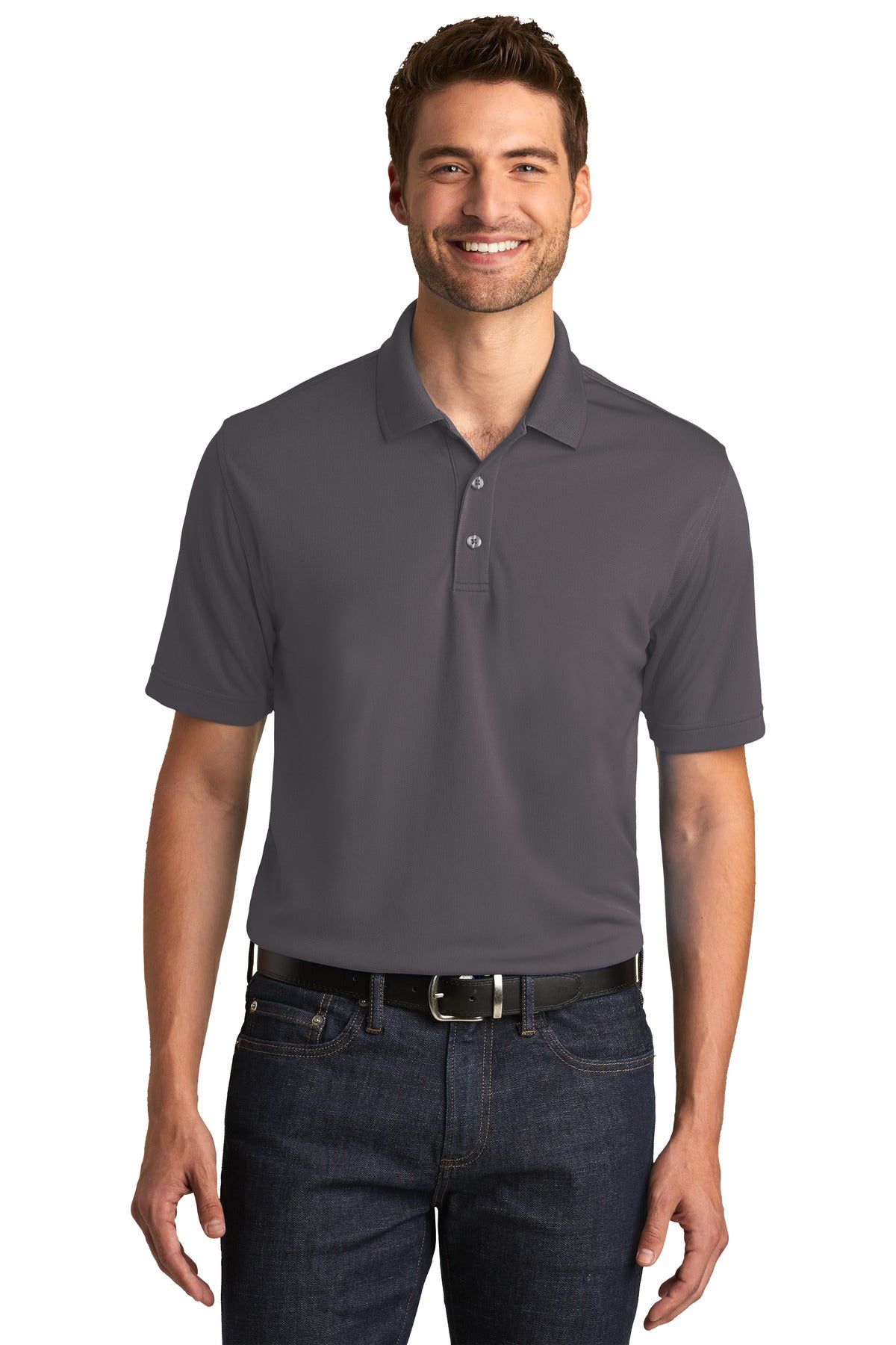 Swaasi Core - Port Authority Dry Zone UV Micro-Mesh Polo.