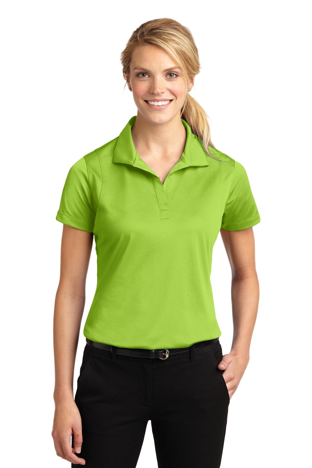 Swaasi Core - Sport-Tek® LADIES Micropique Sport-Wick® Polo Extra Color with EMB Logo