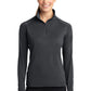 Swaasi Core - Sport-Tek® LADIES Sport-Wick® Stretch 1/2-Zip Pullover Extra Color with EMB Logo