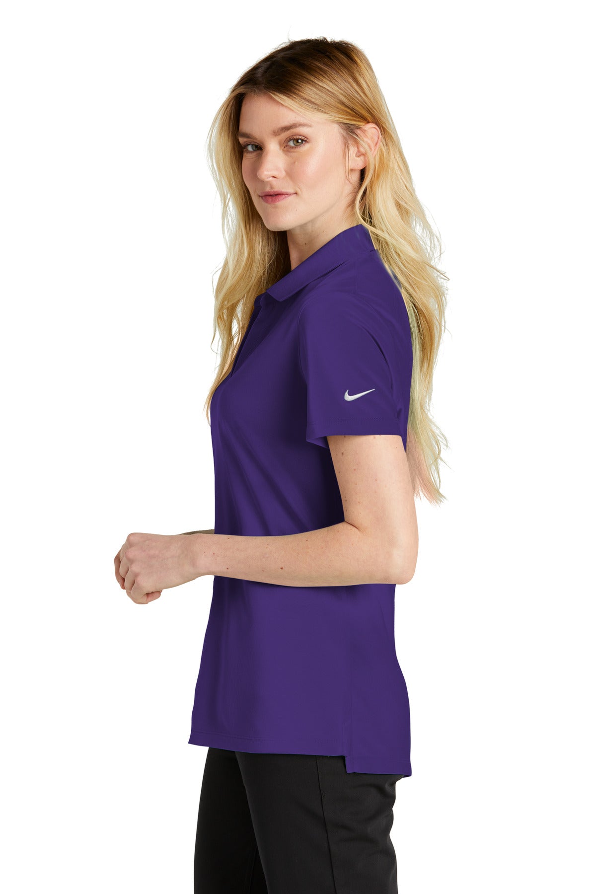 Swaasi Core - Nike® LADIES Dri-FIT Micro Pique 2.0 Polo with EMB Logo