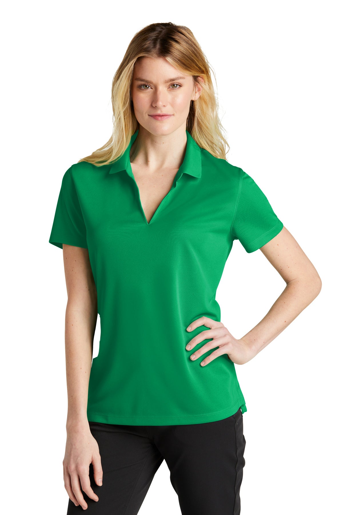 Swaasi Core - Nike® LADIES Dri-FIT Micro Pique 2.0 Polo with EMB Logo