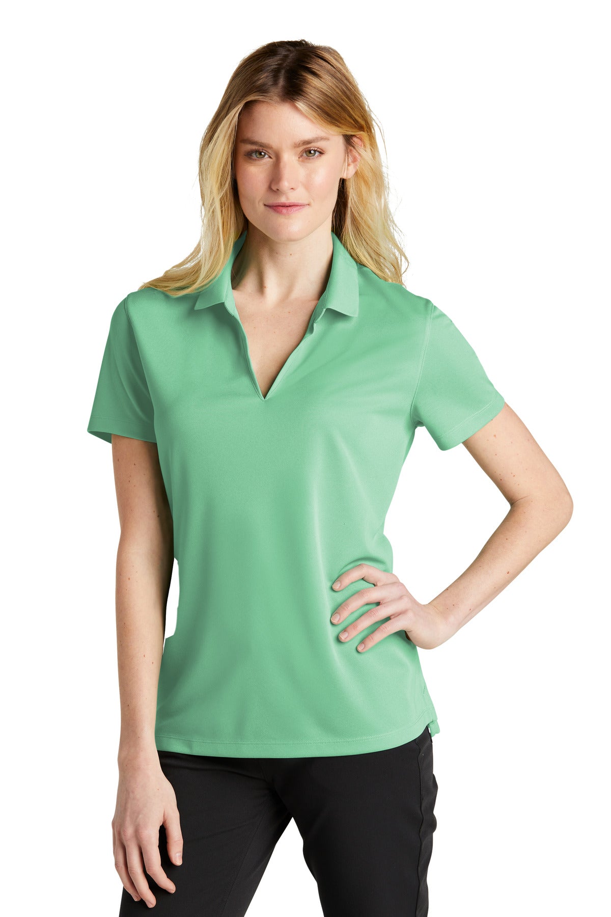 Swaasi Core - Nike® LADIES Dri-FIT Micro Pique 2.0 Polo with EMB Logo