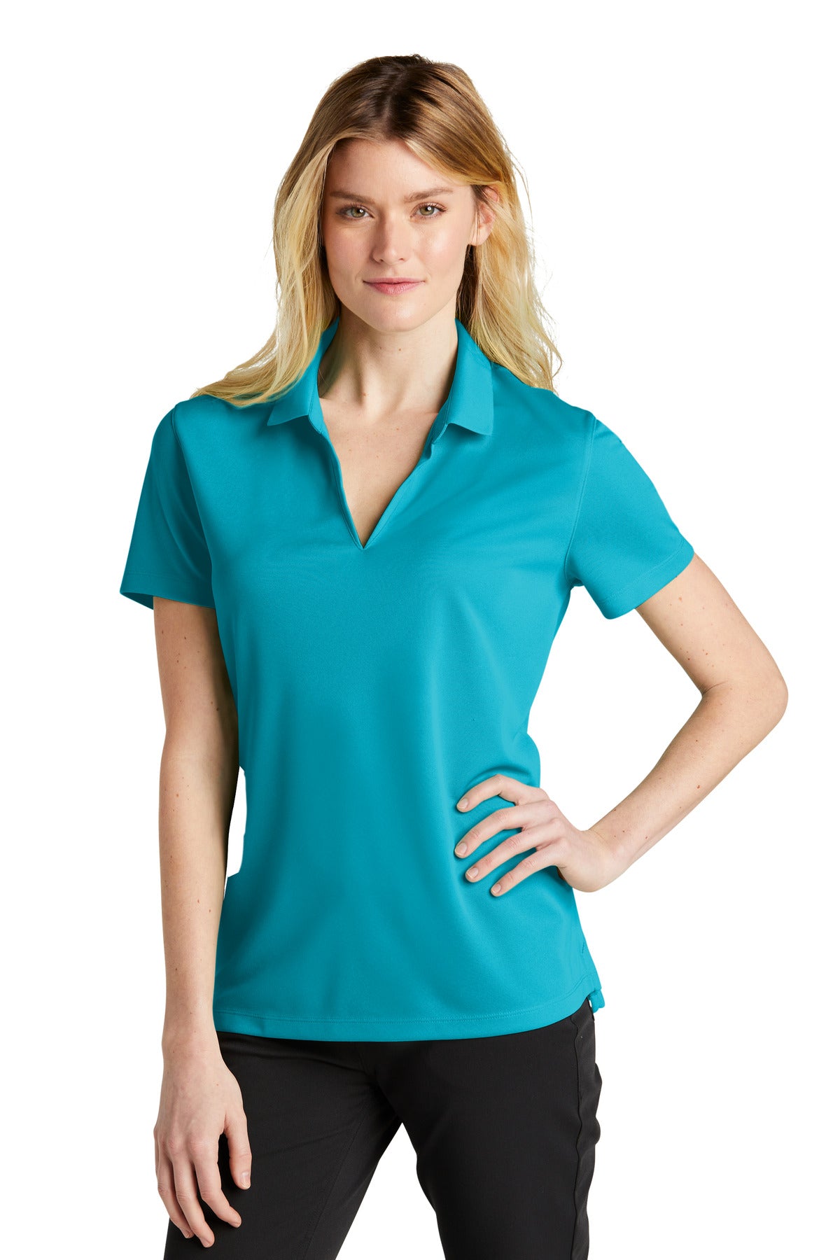 Swaasi Core - Nike® LADIES Dri-FIT Micro Pique 2.0 Polo with EMB Logo