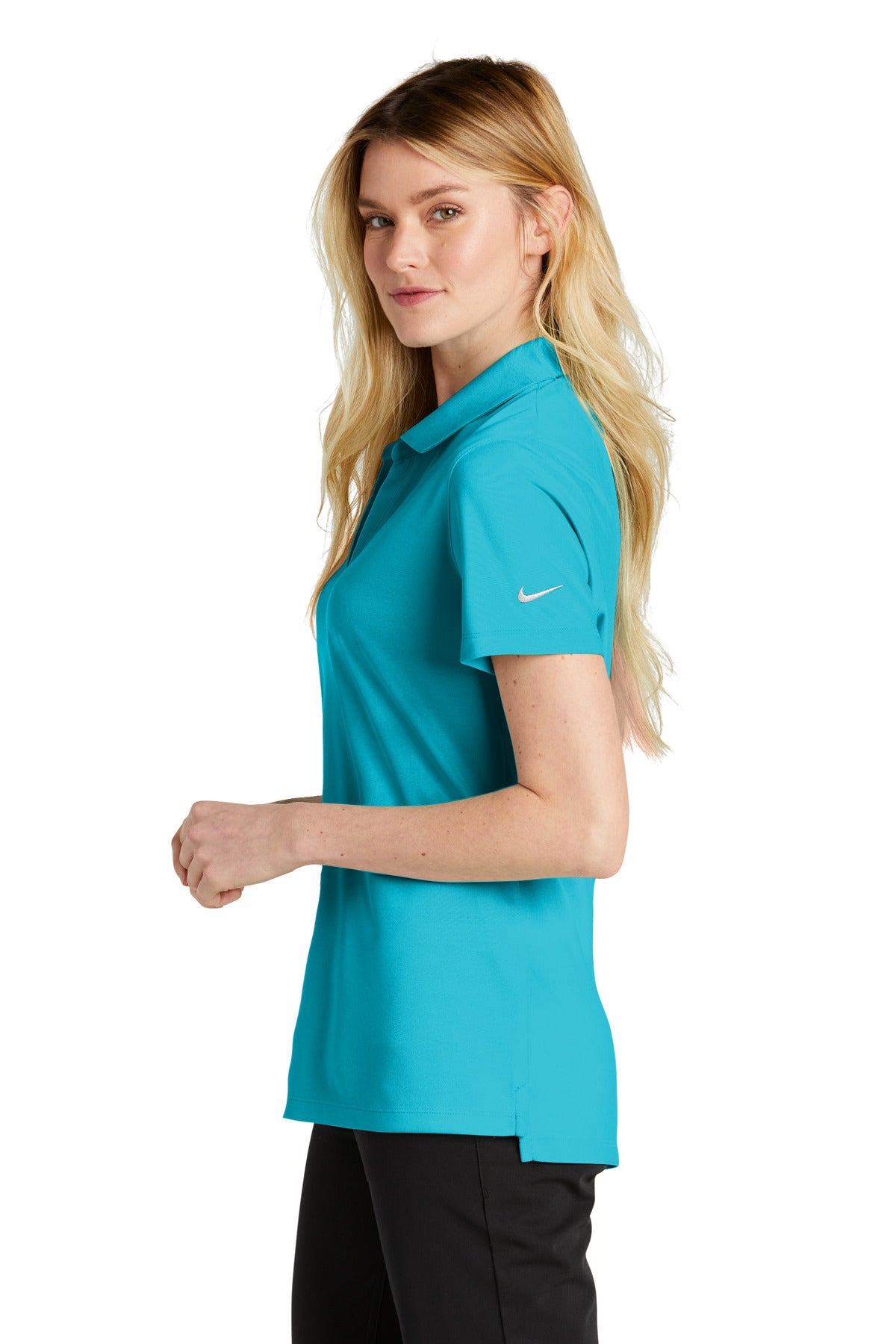 Swaasi Core - Nike® LADIES Dri-FIT Micro Pique 2.0 Polo with EMB Logo