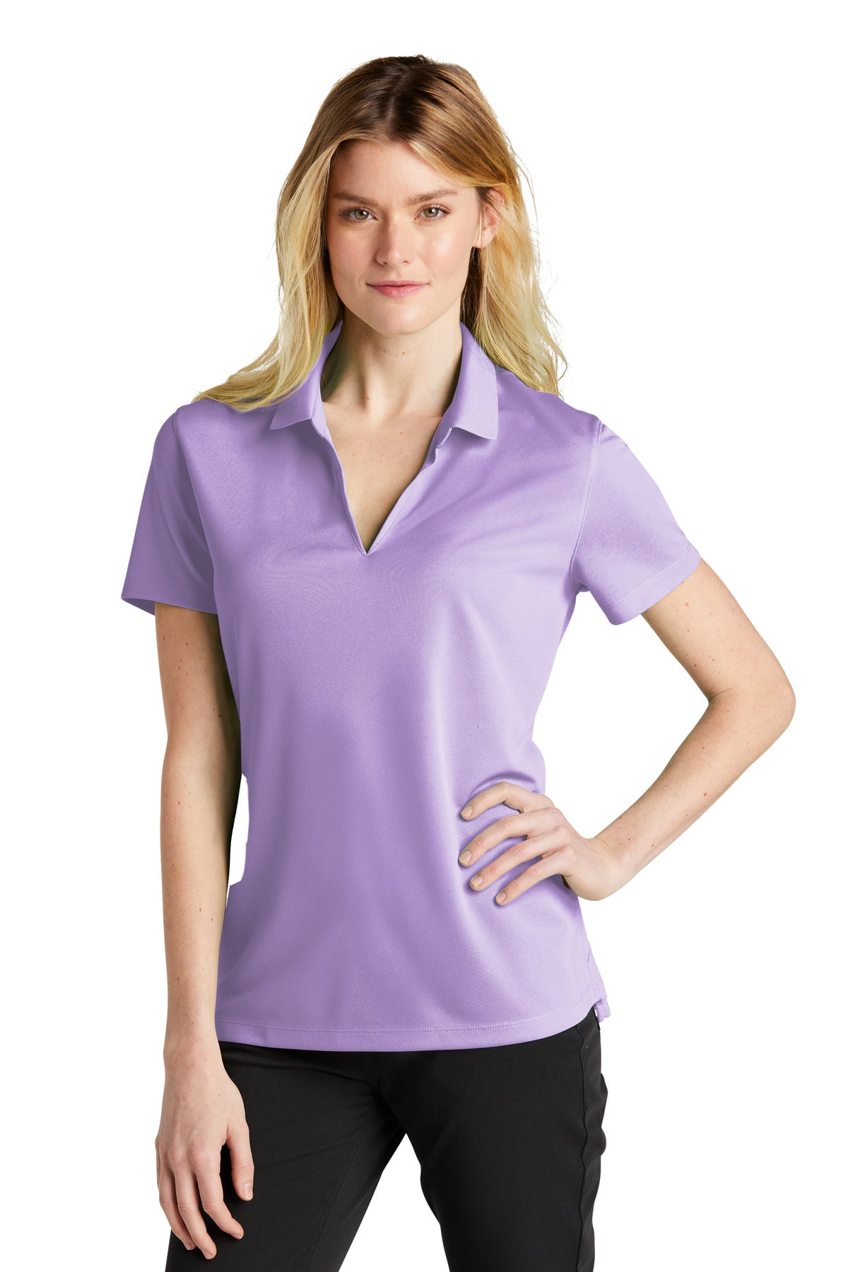 Swaasi Core - Nike® LADIES Dri-FIT Micro Pique 2.0 Polo with EMB Logo