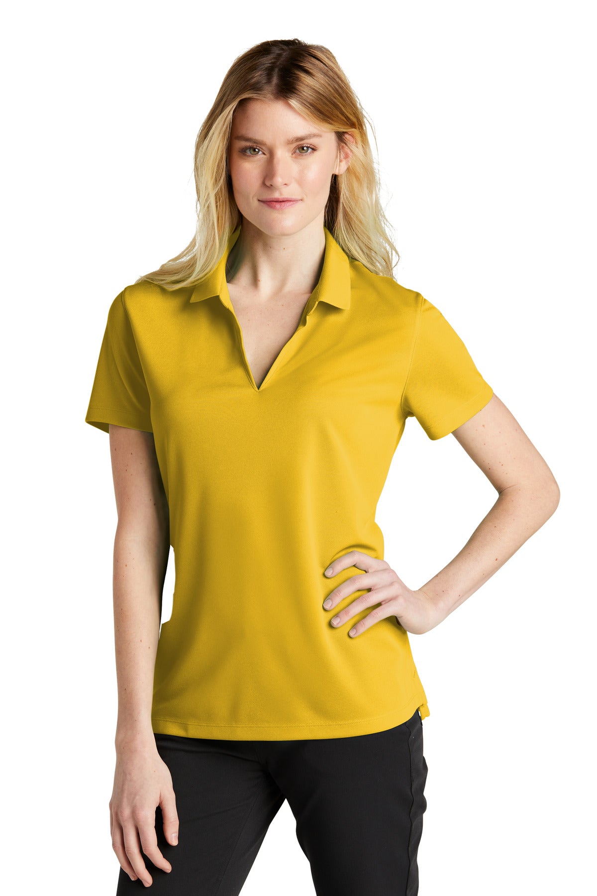 Swaasi Core - Nike® LADIES Dri-FIT Micro Pique 2.0 Polo with EMB Logo
