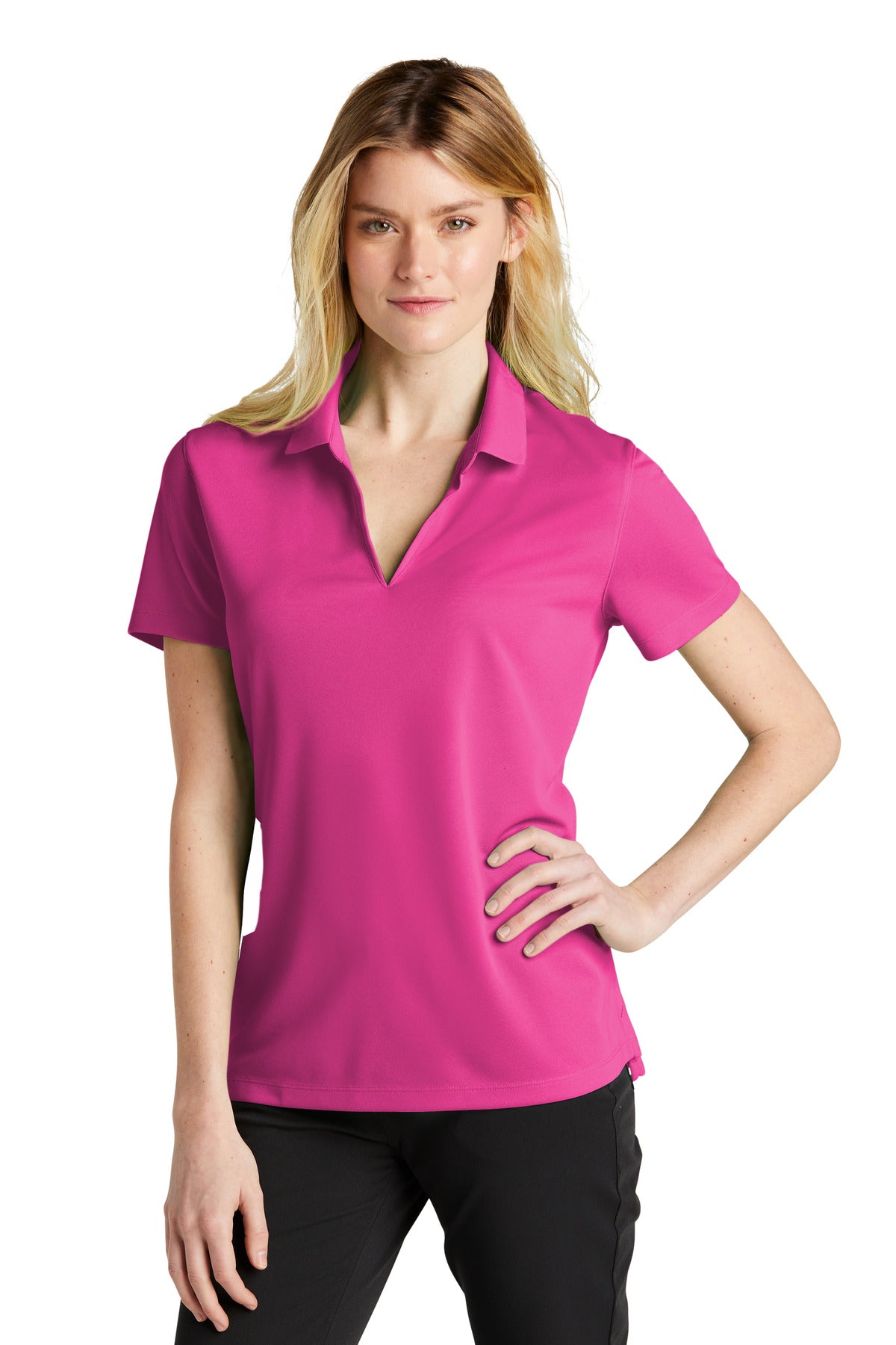 Swaasi Core - Nike® LADIES Dri-FIT Micro Pique 2.0 Polo with EMB Logo
