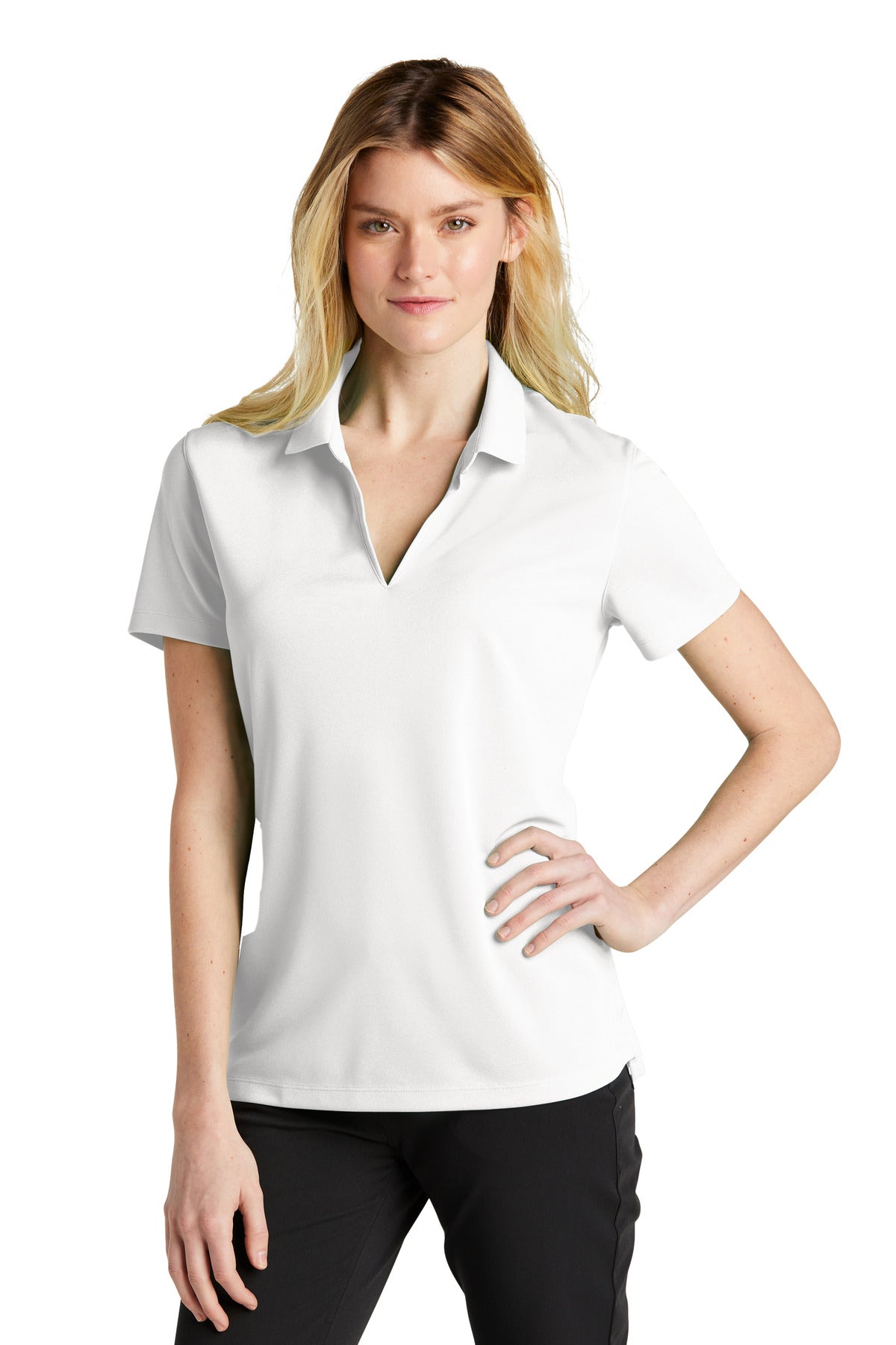 Swaasi Core - Nike® LADIES Dri-FIT Micro Pique 2.0 Polo with EMB Logo