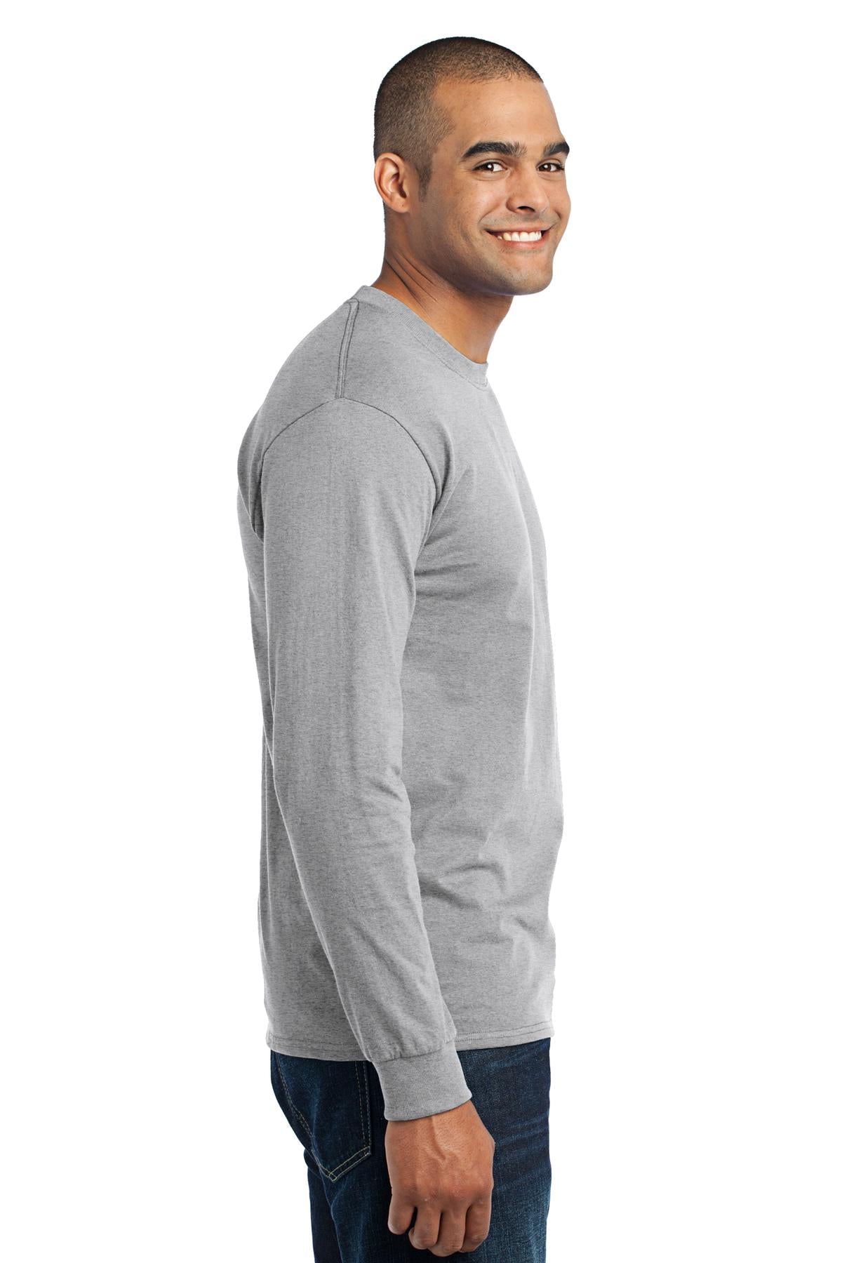 Swaasi Core - P&C® 5.5 oz 50/50 TALL LONG-SLEEVE T-Shirt with Print Logo