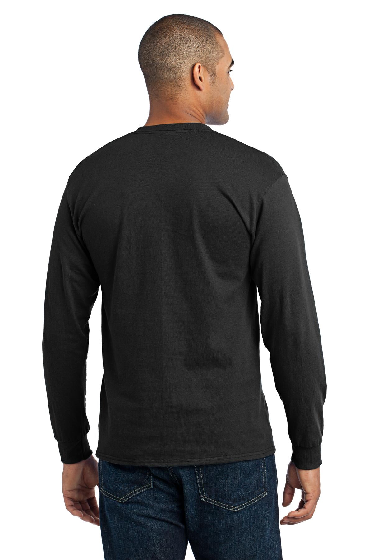 Swaasi Core - P&C® 5.5 oz 50/50 TALL LONG-SLEEVE T-Shirt with Print Logo