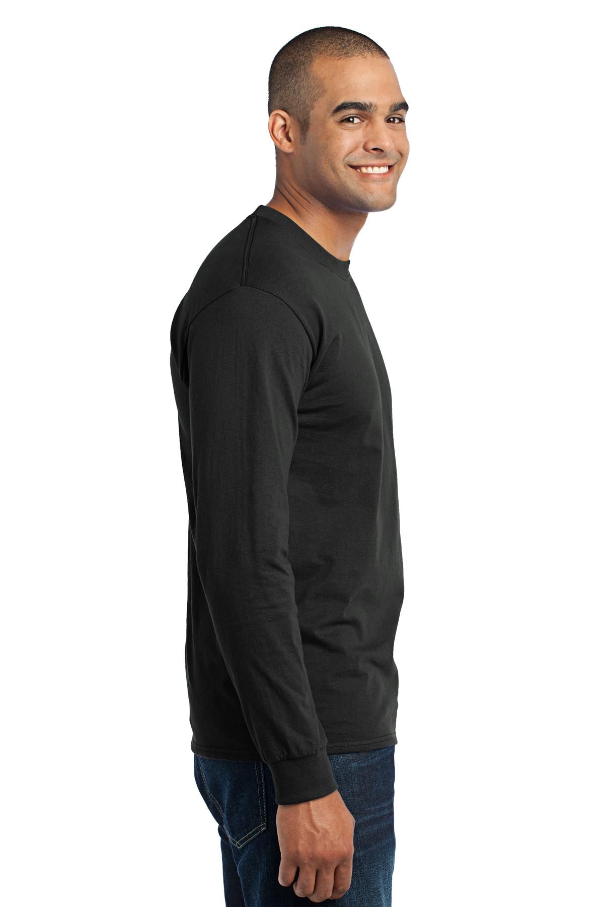 Swaasi Core - P&C® 5.5 oz 50/50 TALL LONG-SLEEVE T-Shirt with Print Logo