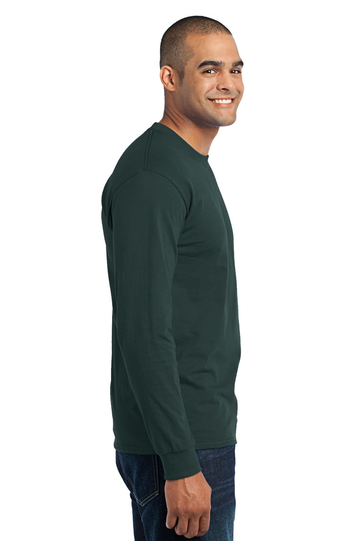 Swaasi Core - P&C® 5.5 oz 50/50 TALL LONG-SLEEVE T-Shirt with Print Logo