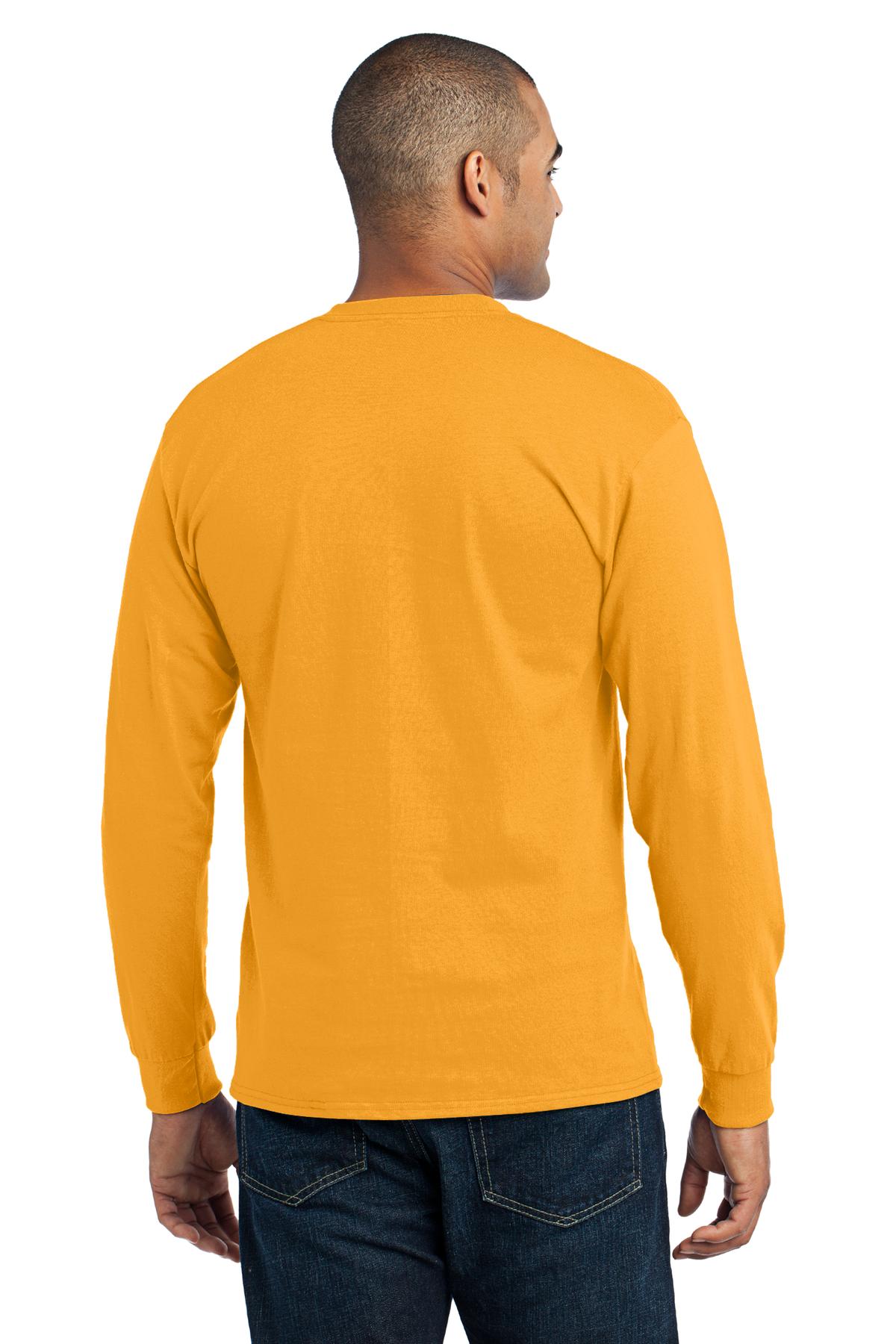 Swaasi Core - P&C® 5.5 oz 50/50 LONG-SLEEVE T-Shirt Extra Color with Print Logo