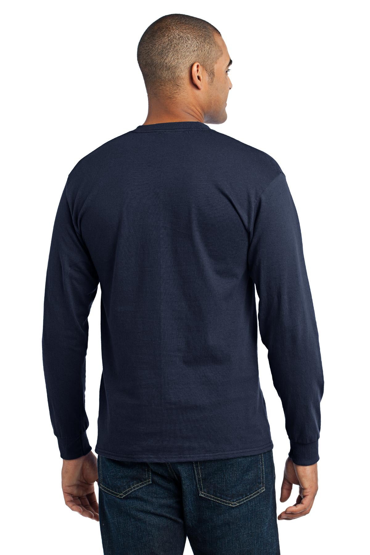 Swaasi Core - P&C® 5.5 oz 50/50 TALL LONG-SLEEVE T-Shirt with Print Logo