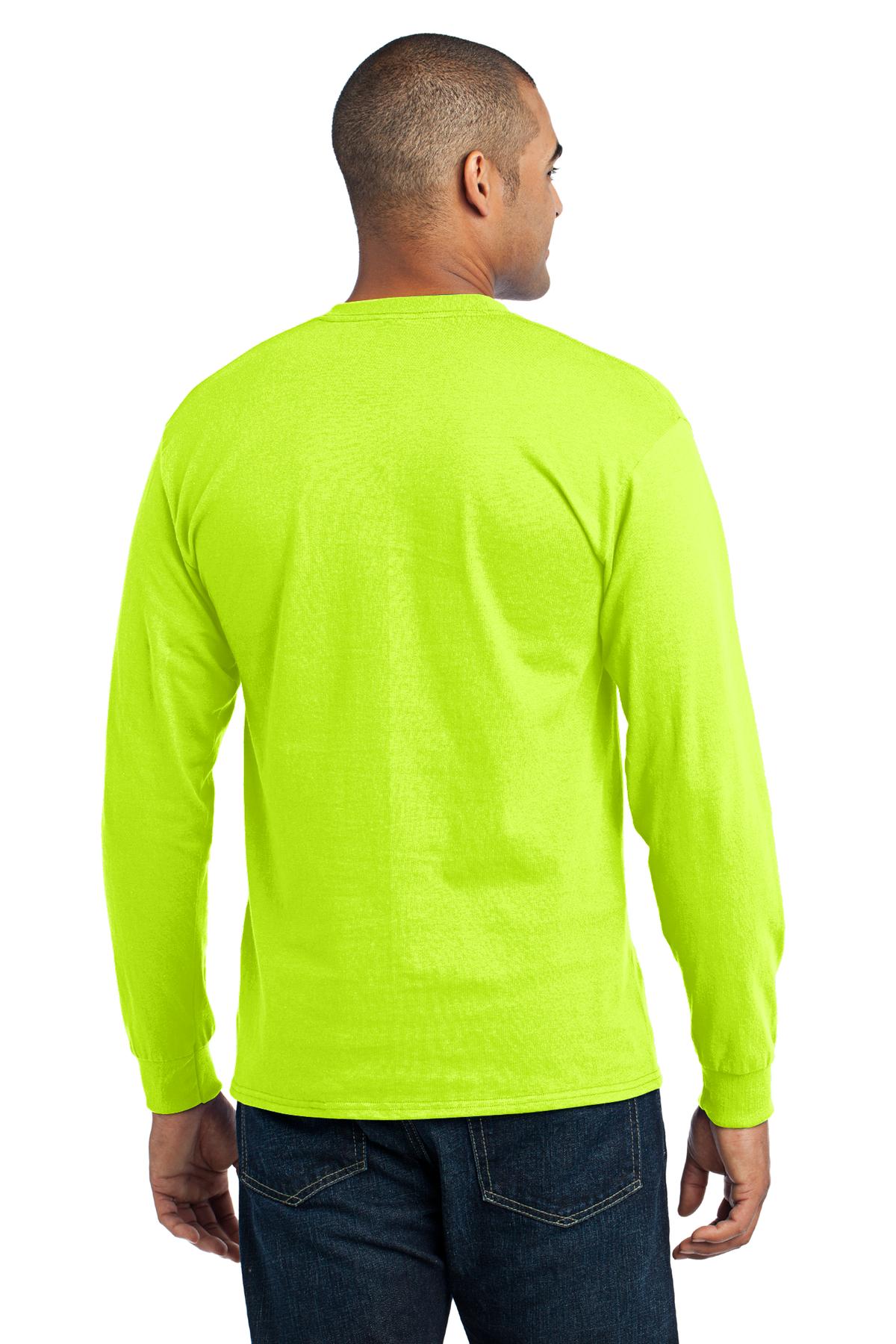 Swaasi Core - P&C® 5.5 oz 50/50 TALL LONG-SLEEVE T-Shirt with Print Logo