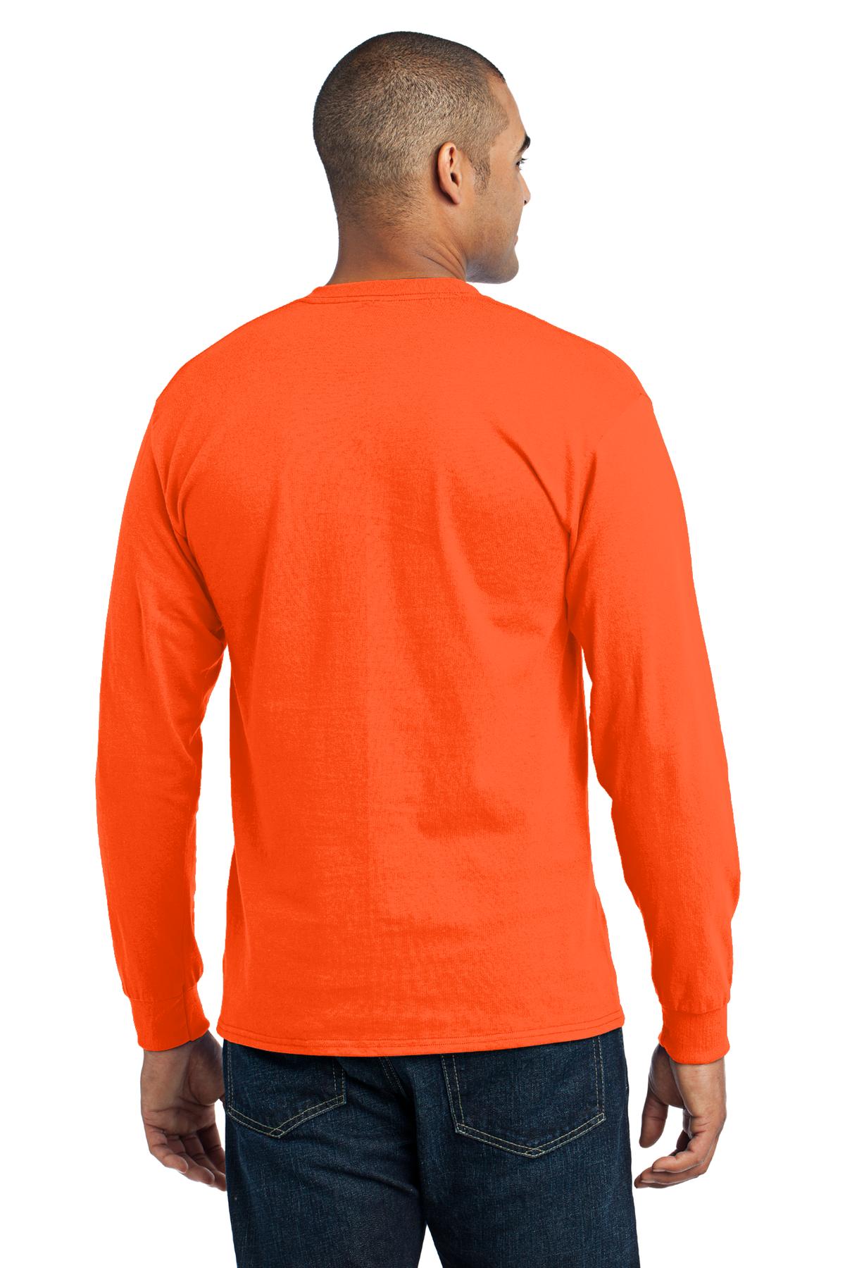 Swaasi Core - P&C® 5.5 oz 50/50 TALL LONG-SLEEVE T-Shirt with Print Logo