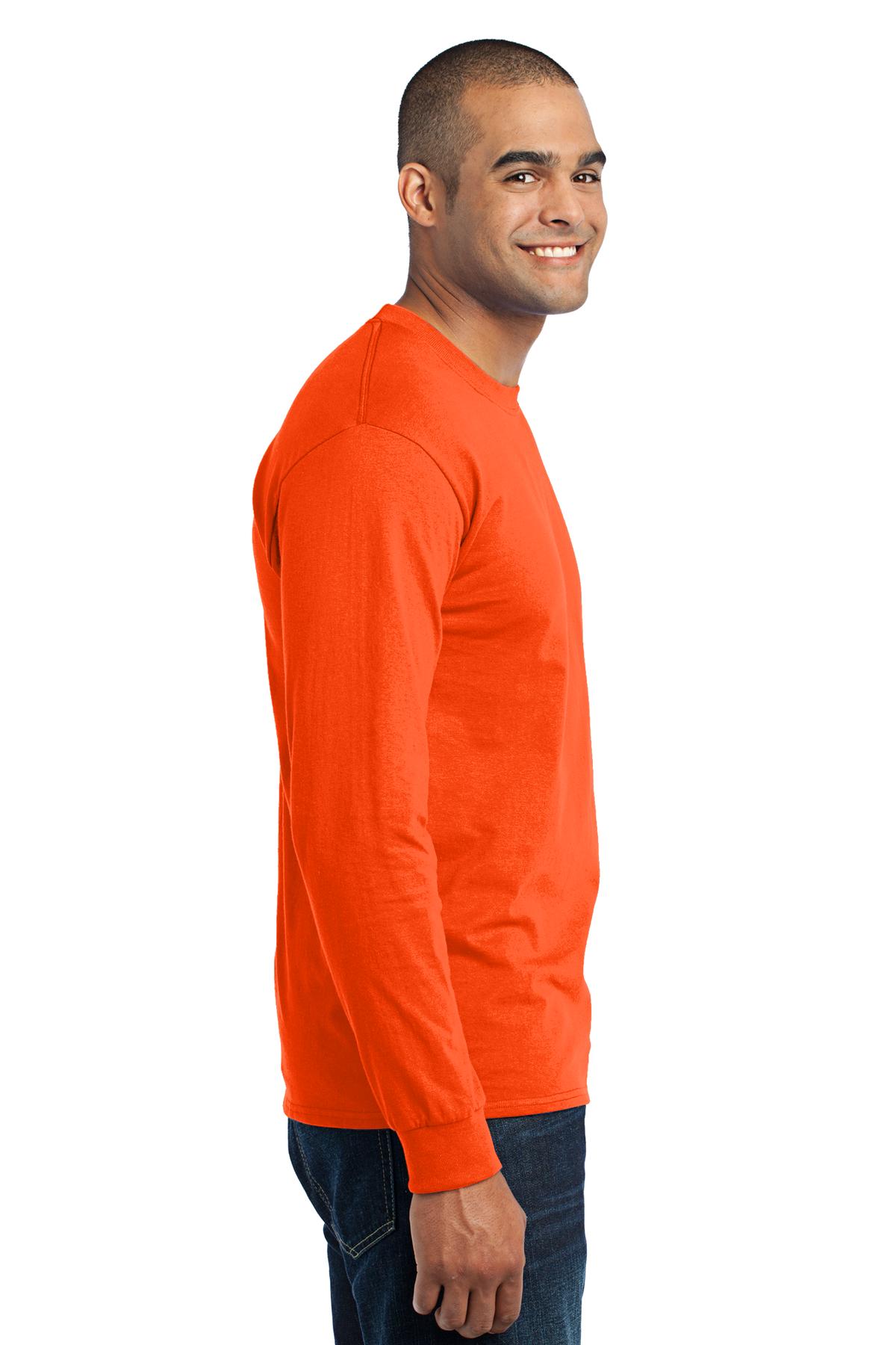 Swaasi Core - P&C® 5.5 oz 50/50 TALL LONG-SLEEVE T-Shirt with Print Logo