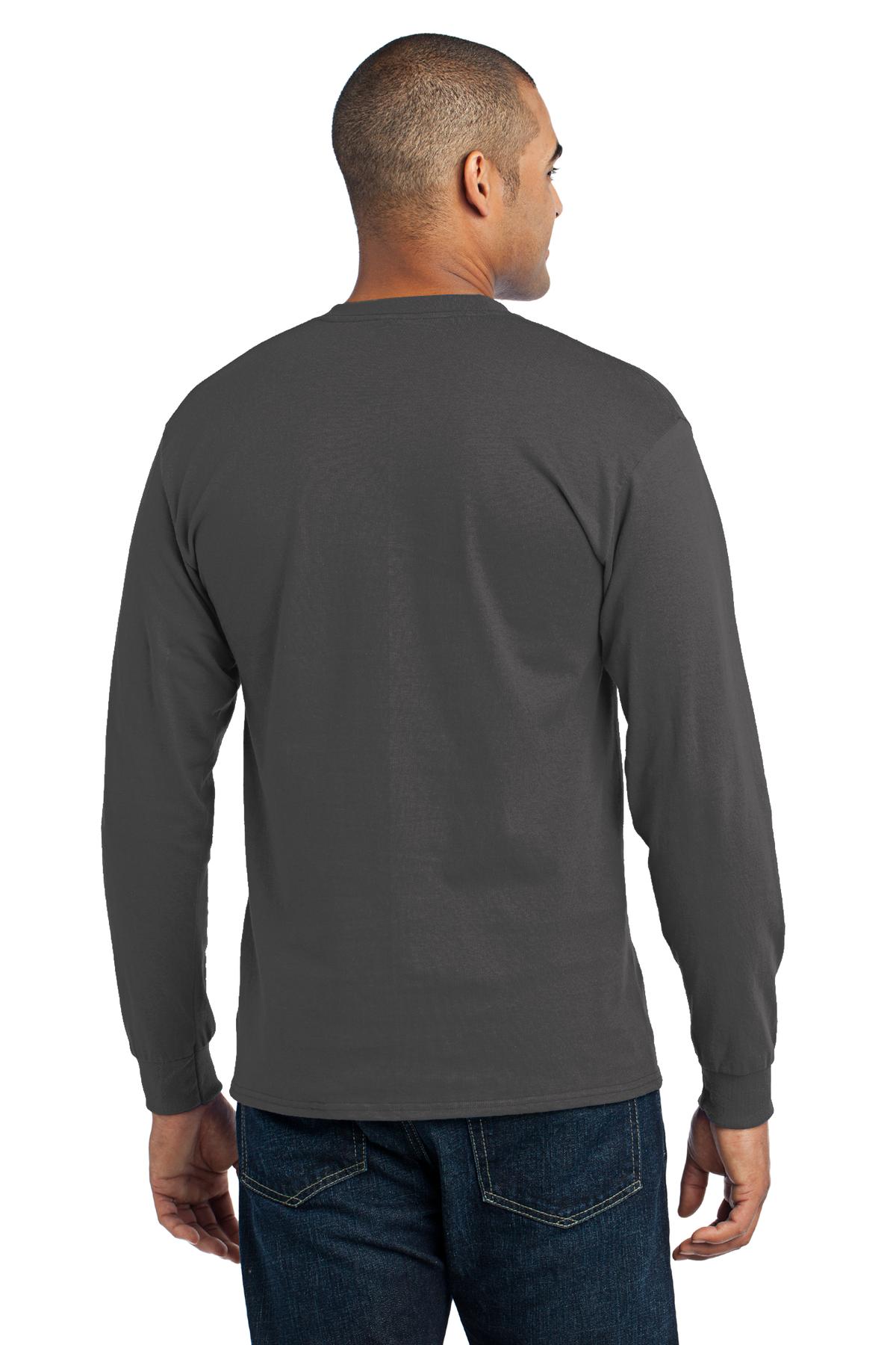 Swaasi Core - P&C® 5.5 oz 50/50 TALL LONG-SLEEVE T-Shirt with Print Logo