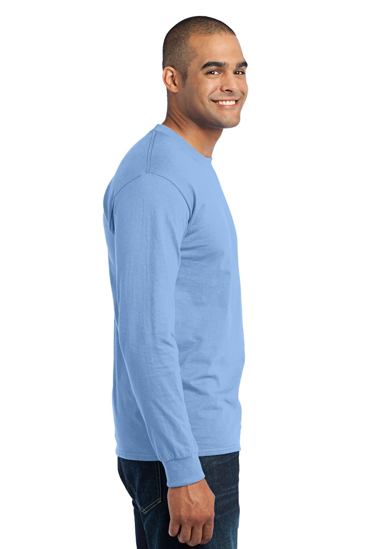 Swaasi Core - P&C® 5.5 oz 50/50 LONG-SLEEVE T-Shirt Extra Color with Print Logo