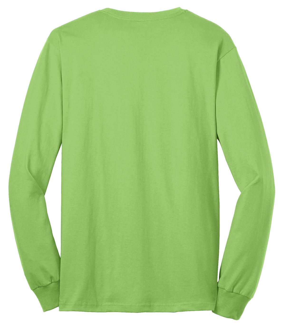 Swaasi Core - P&C® 5.5 oz 50/50 LONG-SLEEVE T-Shirt Extra Color with Print Logo