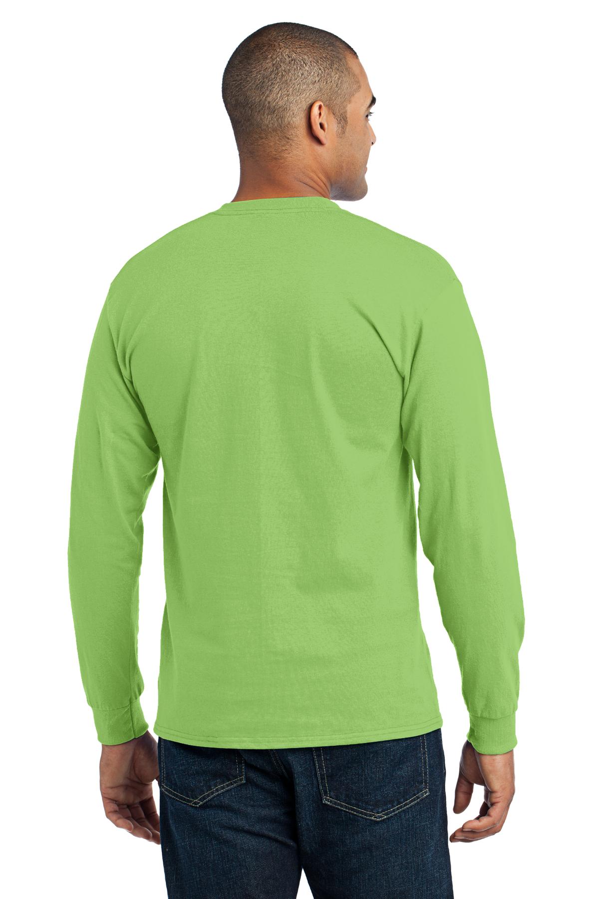 Swaasi Core - P&C® 5.5 oz 50/50 LONG-SLEEVE T-Shirt Extra Color with Print Logo