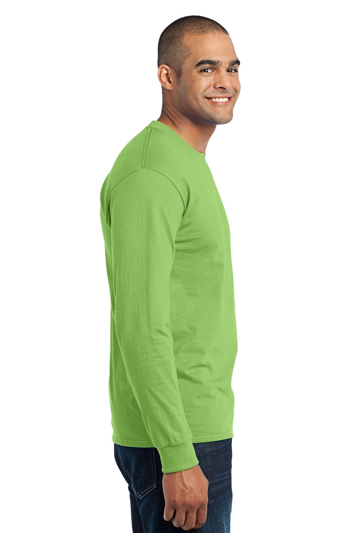 Swaasi Core - P&C® 5.5 oz 50/50 LONG-SLEEVE T-Shirt Extra Color with Print Logo