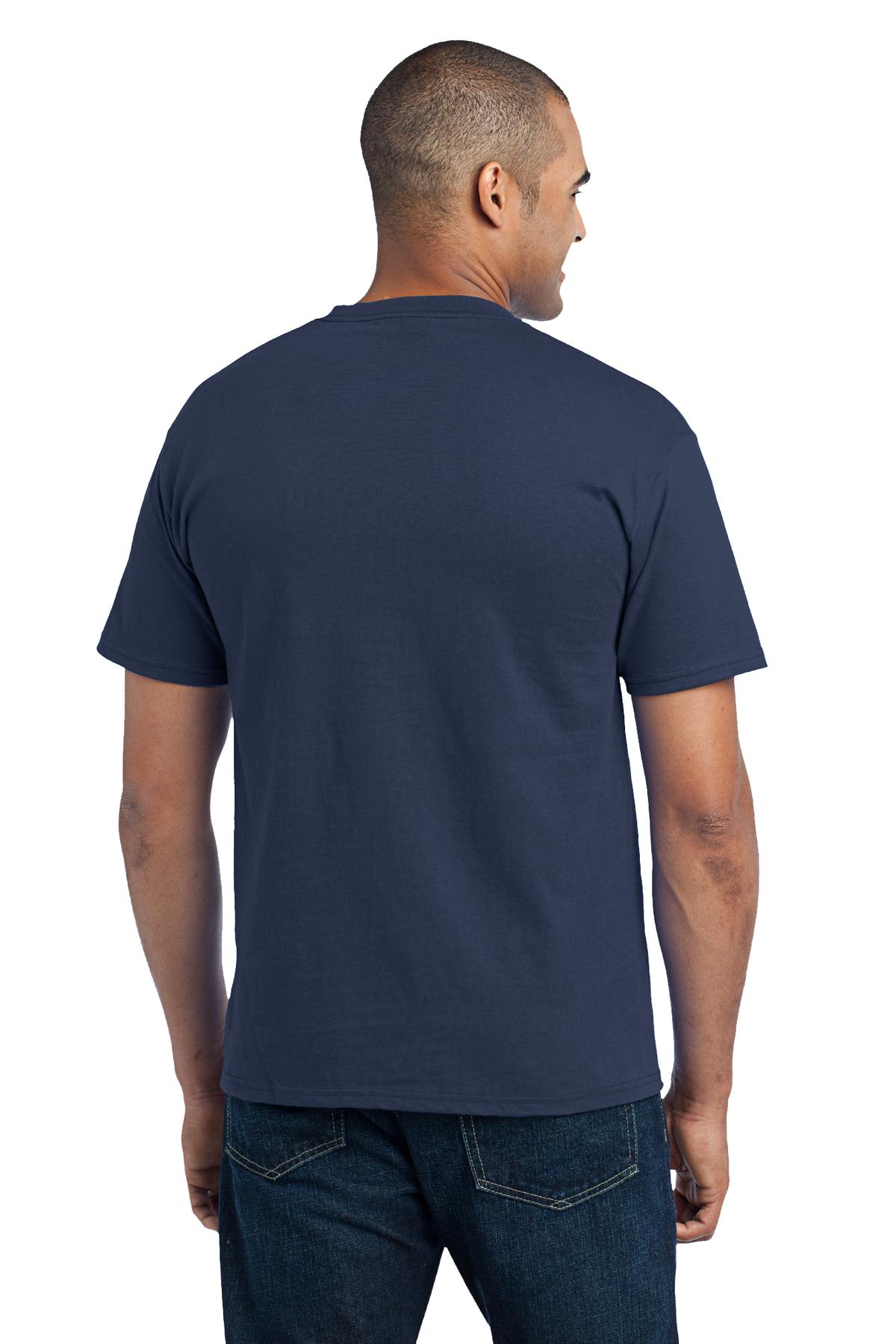 Swaasi Core - P&C® 5.5 oz 50/50 POCKET T-Shirt with Print Logo