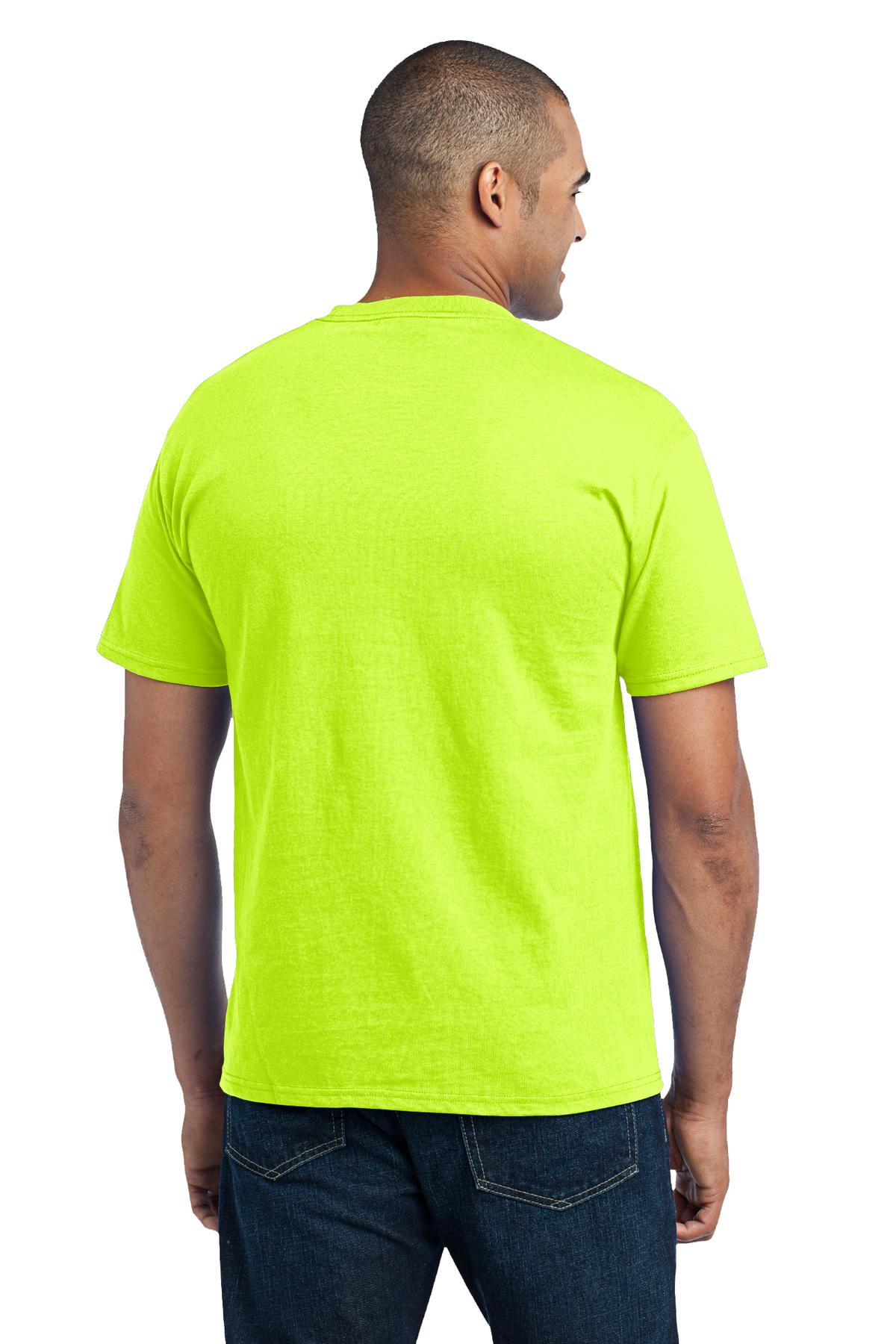 Swaasi Core - P&C® 5.5 oz 50/50 POCKET T-Shirt Extra Color with Print Logo