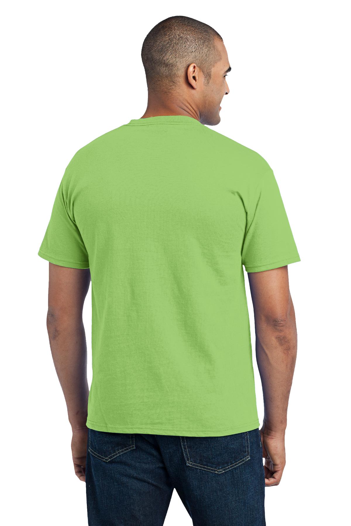 Swaasi Core - P&C® 5.5 oz 50/50 POCKET T-Shirt Extra Color with Print Logo