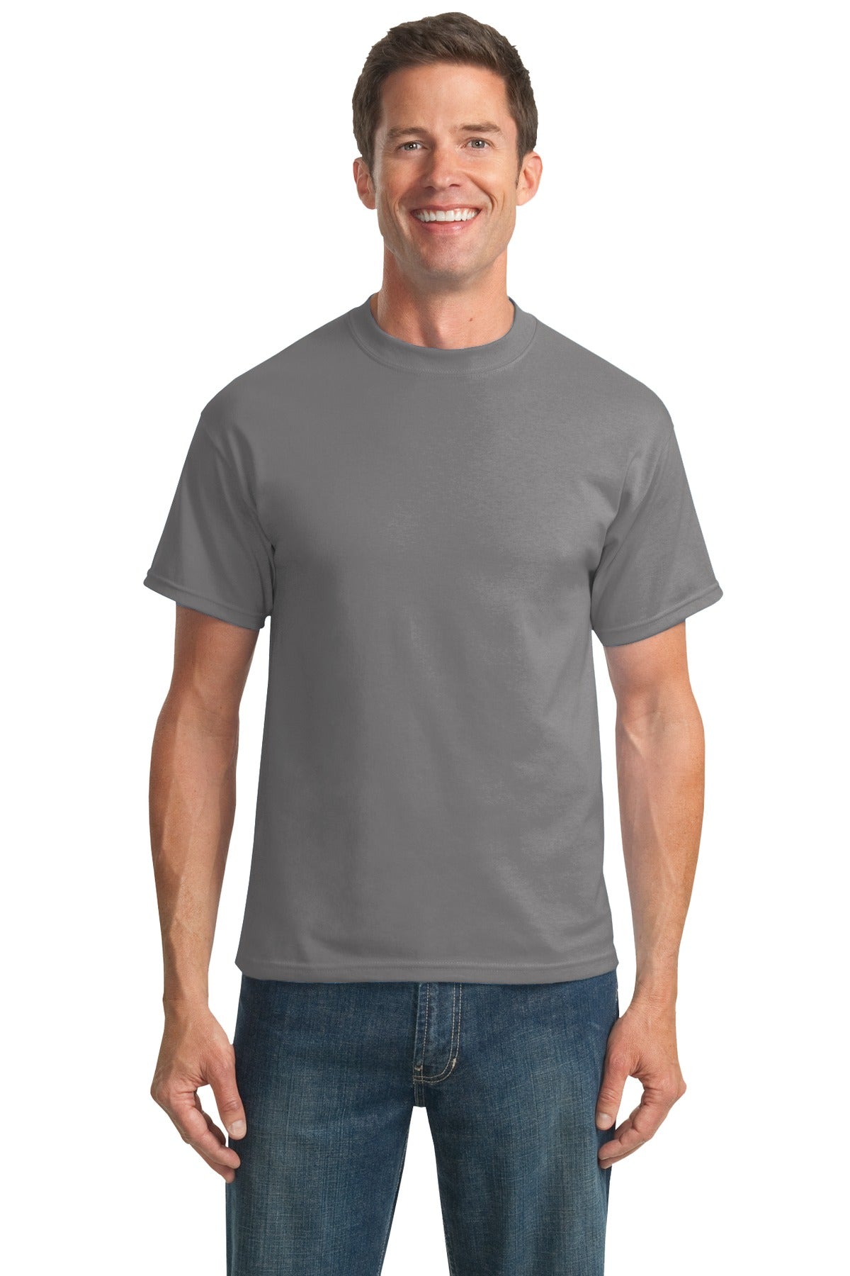 Swaasi Core - P&C® 5.5 oz 50/50 TALL T-Shirt with Extra Color Print Logo