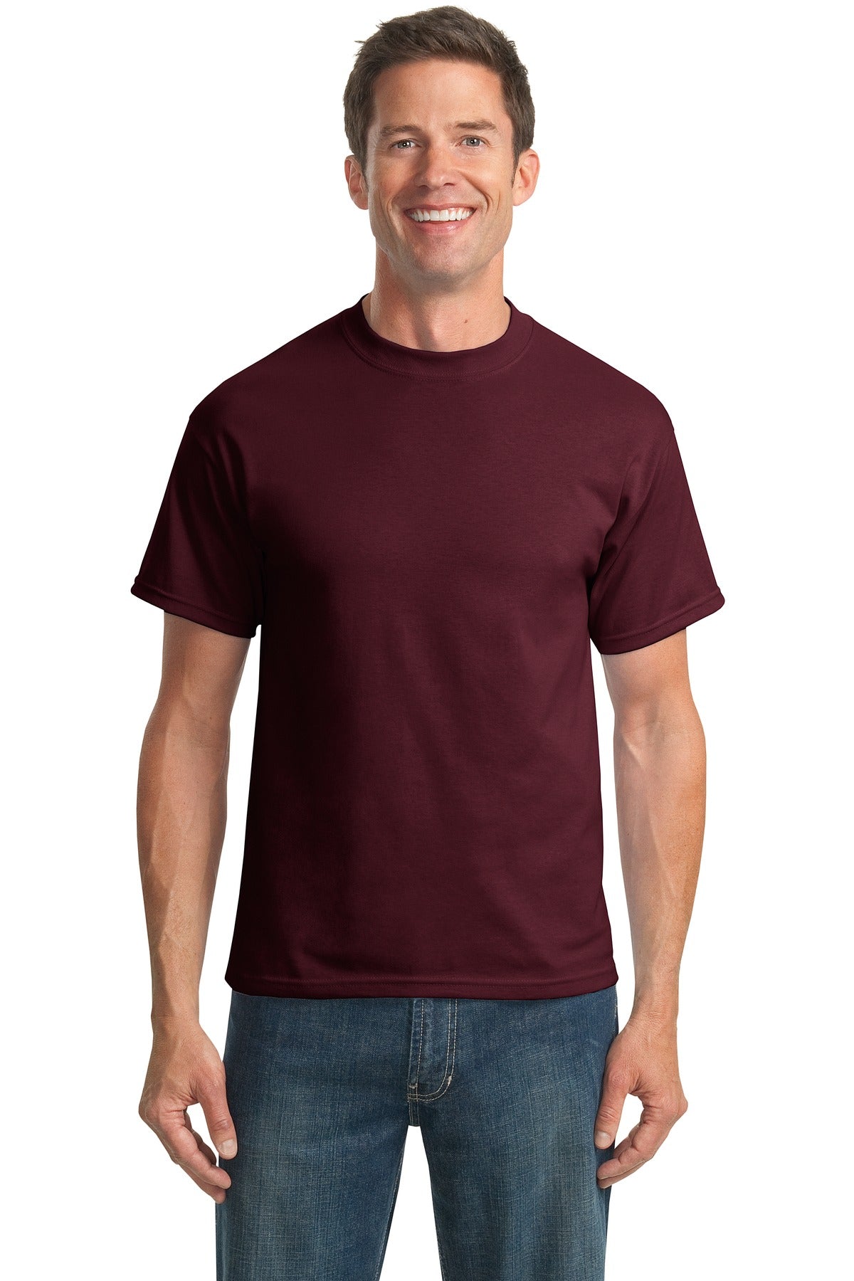 Swaasi Core - P&C® 5.5 oz 50/50 TALL T-Shirt with Extra Color Print Logo