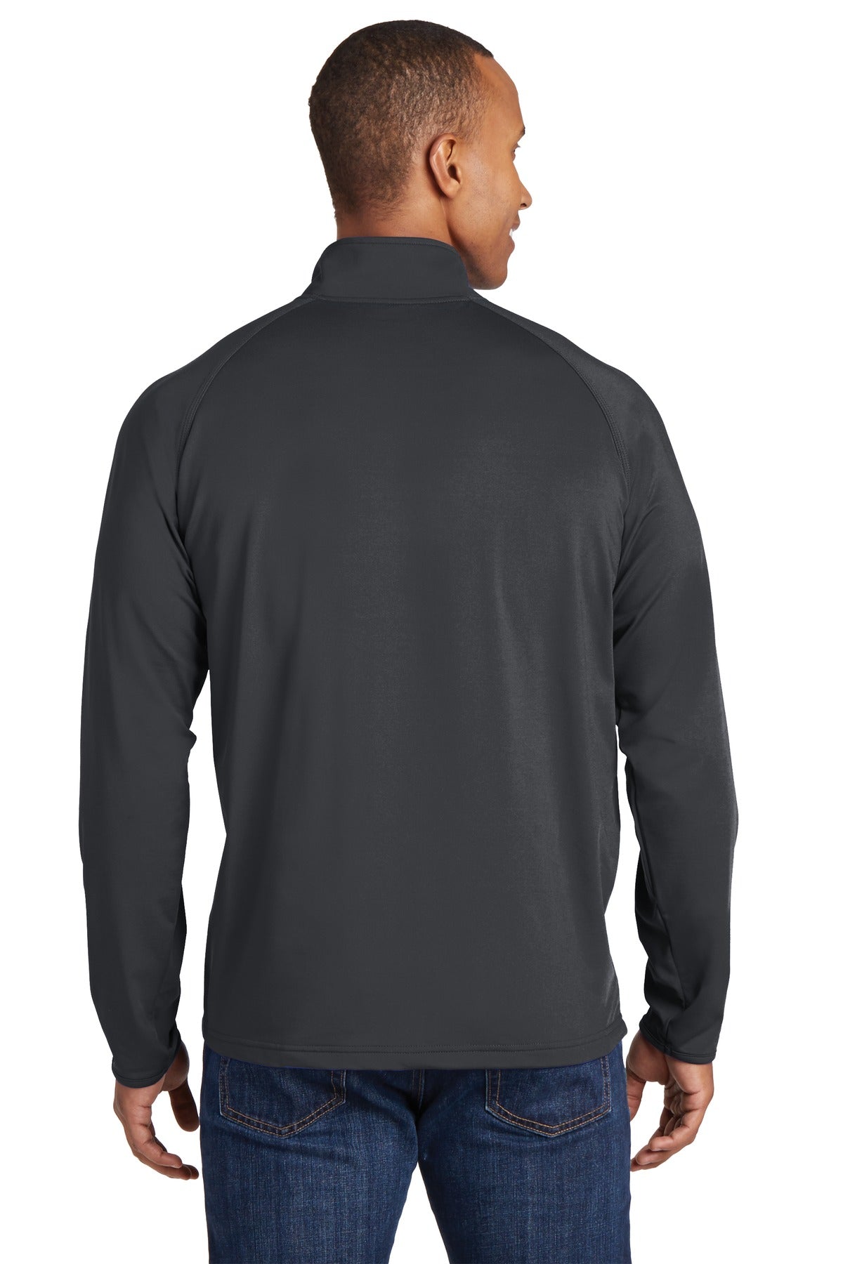 Swaasi Core - Sport-Tek® Sport-Wick® Stretch 1/2-Zip Pullover with EMB Logo