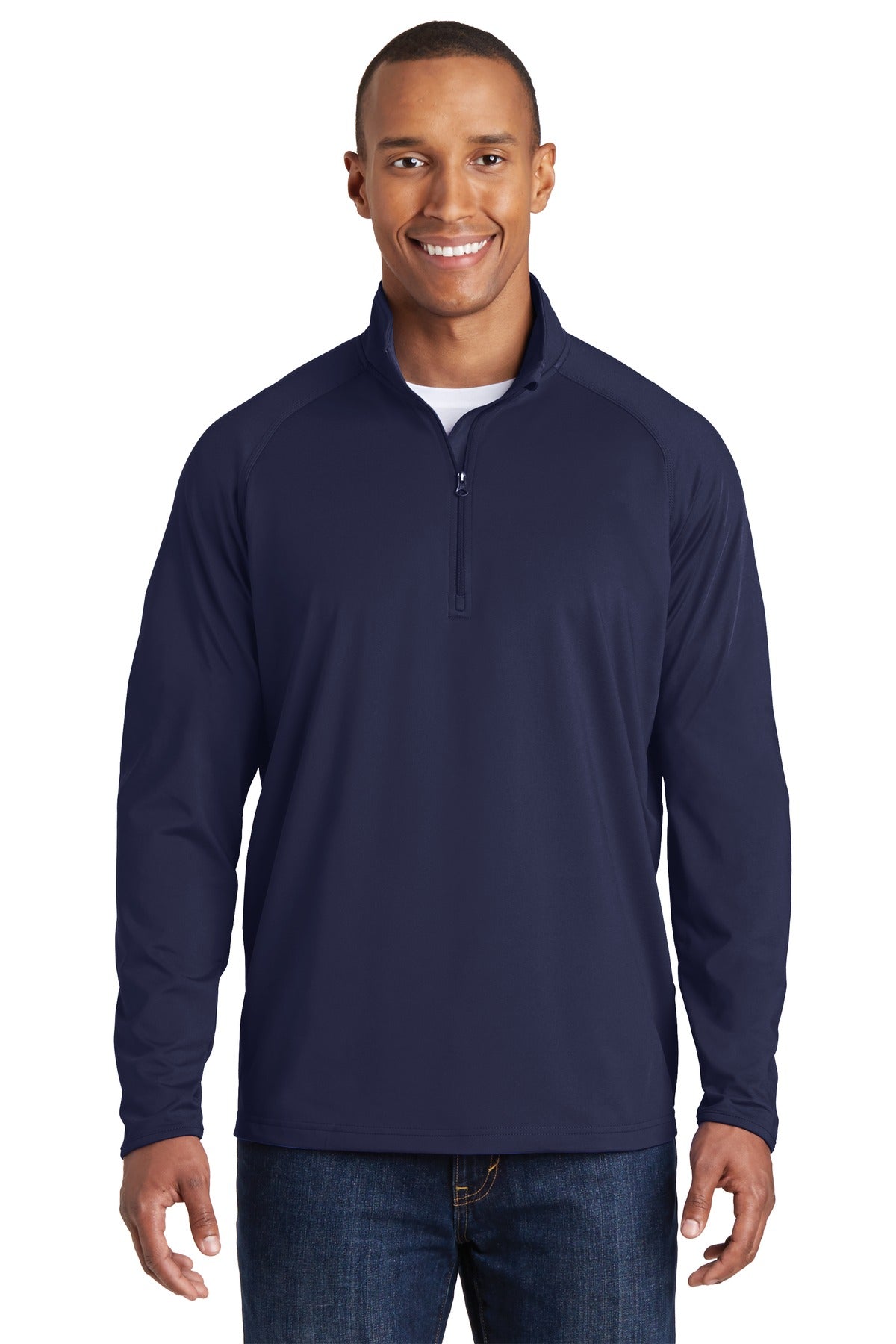 Swaasi Core - Sport-Tek® Sport-Wick® Stretch 1/2-Zip Pullover with EMB Logo