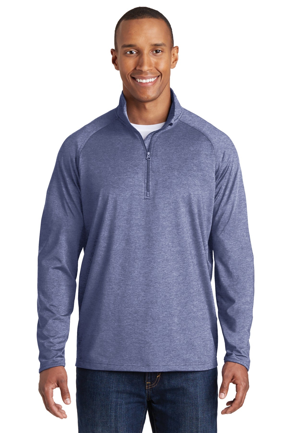Swaasi Core - Sport-Tek® Sport-Wick® Stretch 1/2-Zip Pullover with EMB Logo