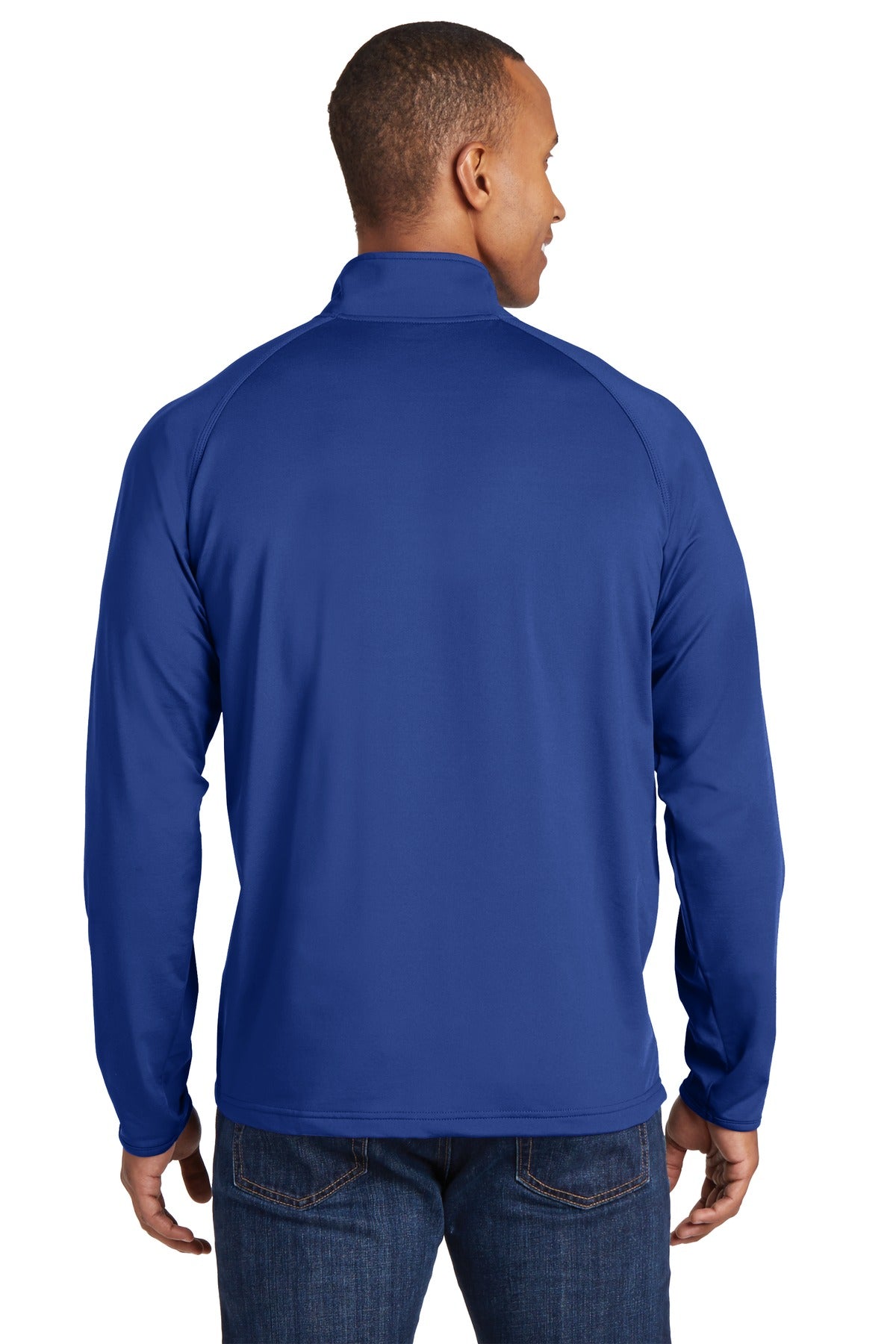 Swaasi Core - Sport-Tek® Sport-Wick® Stretch 1/2-Zip Pullover with EMB Logo